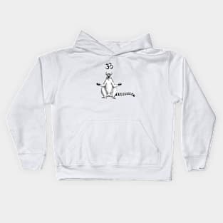 Zen Lemur G2016-146 Kids Hoodie